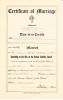 John Henry Dupras and Lucille Lefevre Marriage Certificate