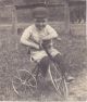 John Henry Dupras on Tricycle c1913